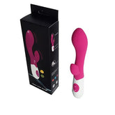 Vibrador Dincy Recargable in elegant rose gold color with 10 vibration modes